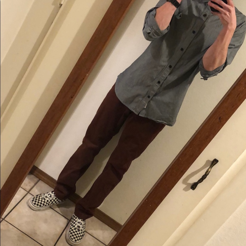 Modern Amusement long sleeve button down